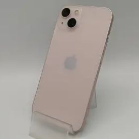 【中古】【赤ロム保証あり】Apple SoftBank 【SIMフリー】 iPhone 13 128GB ピンク MLNE3J/A【大須アメ横】保証期間１ヶ月【ランクC】