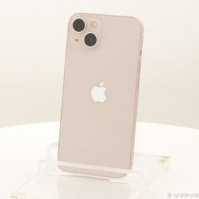 (中古)Apple iPhone13 128GB ピンク MLNE3J/A SIMフリー(276-ud)