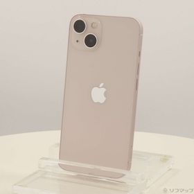 (中古)Apple iPhone13 128GB ピンク MLNE3J/A SIMフリー(377-ud)
