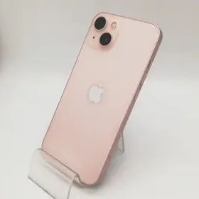 【中古】Apple au 【SIMフリー】 iPhone 13 128GB ピンク MLNE3J/A【アリオ倉敷】保証期間１ヶ月【ランクC】