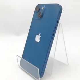 【中古】Apple 国内版 【SIMフリー】 iPhone 13 128GB ブルー MLNG3J/A【DS秋葉】保証期間１ヶ月【ランクC】