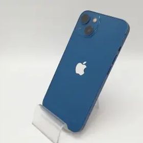 【中古】Apple 国内版 【SIMフリー】 iPhone 13 128GB ブルー MLNG3J/A【アリオ倉敷】保証期間１ヶ月【ランクC】