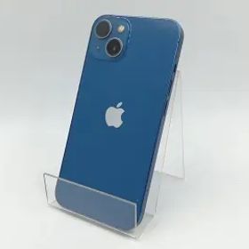 【中古】Apple 国内版 【SIMフリー】 iPhone 13 128GB ブルー MLNG3J/A【千葉】保証期間１ヶ月【ランクC】