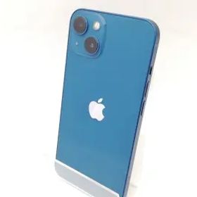 【中古】Apple 国内版 【SIMフリー】 iPhone 13 128GB ブルー MLNG3J/A【熊本】保証期間１ヶ月【ランクB】