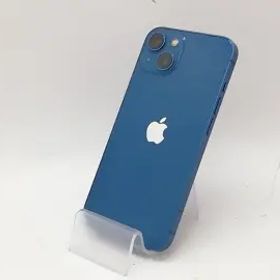 【中古】Apple SoftBank 【SIMフリー】 iPhone 13 128GB ブルー MLNG3J/A【府中ル・シーニュ】保証期間１ヶ月【ランクB】