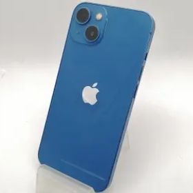 【中古】Apple ymobile 【SIMフリー】 iPhone 13 128GB ブルー MLNG3J/A【大須2】保証期間１ヶ月【ランクC】