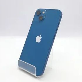 【中古】Apple 国内版 【SIMフリー】 iPhone 13 128GB ブルー MLNG3J/A【立川フロム中武】保証期間１ヶ月【ランクB】