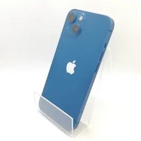 【中古】Apple docomo 【SIMフリー】 iPhone 13 128GB ブルー MLNG3J/A【熊本】保証期間１ヶ月【ランクA】