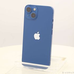 (中古)Apple iPhone13 128GB ブルー MLNG3J/A SIMフリー(295-ud)