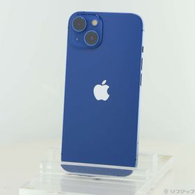 (中古)Apple iPhone13 128GB ブルー MLNG3J/A SIMフリー(297-ud)