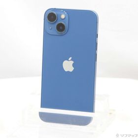(中古)Apple iPhone13 128GB ブルー MLNG3J/A SIMフリー(344-ud)