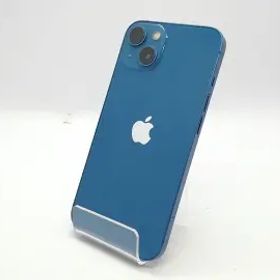 【中古】Apple au 【SIMフリー】 iPhone 13 128GB ブルー MLNG3J/A【立川フロム中武】保証期間１ヶ月【ランクB】
