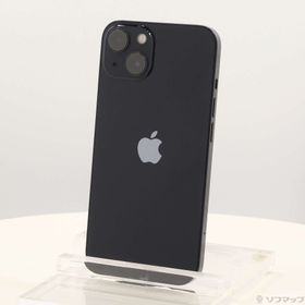 (中古)Apple iPhone13 256GB ミッドナイト MLNH3J/A SIMフリー(305-ud)