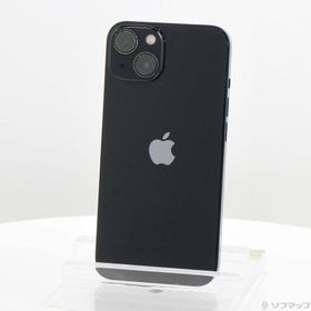 (中古)Apple iPhone13 256GB ミッドナイト MLNH3J/A SIMフリー(247-ud)