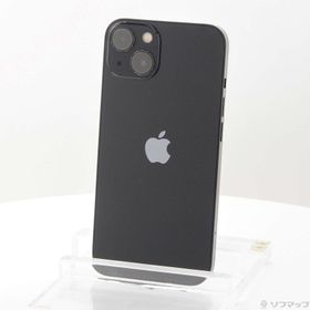 (中古)Apple iPhone13 256GB ミッドナイト MLNH3J/A SIMフリー(377-ud)