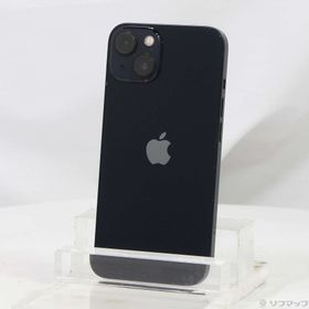 (中古)Apple iPhone13 256GB ミッドナイト MLNH3J/A SIMフリー(295-ud)