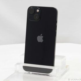 (中古)Apple iPhone13 256GB ミッドナイト MLNH3J/A SIMフリー(295-ud)