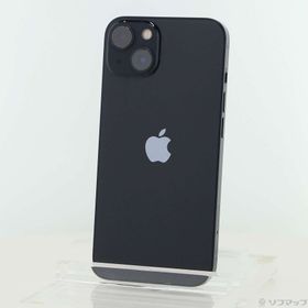 (中古)Apple iPhone13 256GB ミッドナイト MLNH3J/A SIMフリー(377-ud)