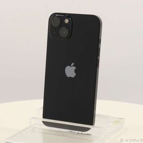 (中古)Apple iPhone13 256GB ミッドナイト MLNH3J/A SIMフリー(269-ud)