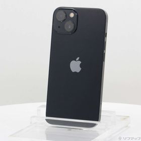 (中古)Apple iPhone13 256GB ミッドナイト MLNH3J/A SIMフリー(295-ud)