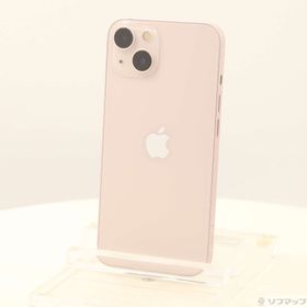 (中古)Apple iPhone13 256GB ピンク MLNK3J/A SIMフリー(348-ud)