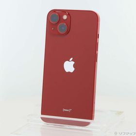 (中古)Apple iPhone13 256GB プロダクトレッド MLNL3J/A SIMフリー(377-ud)