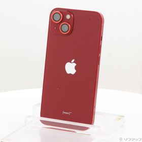 (中古)Apple iPhone13 256GB プロダクトレッド MLNL3J/A SIMフリー(368-ud)