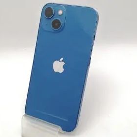 【中古】Apple 国内版 【SIMフリー】 iPhone 13 256GB ブルー MLNM3J/A【大須2】保証期間１ヶ月【ランクC】