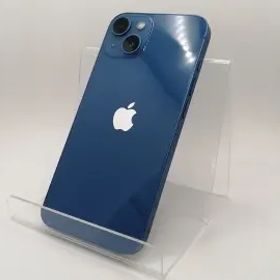 【中古】Apple SoftBank 【SIMフリー】 iPhone 13 256GB ブルー MLNM3J/A【川崎駅前】保証期間１ヶ月【ランクC】