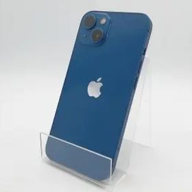 【中古】Apple 国内版 【SIMフリー】 iPhone 13 256GB ブルー MLNM3J/A【柏】保証期間１週間【ランクC】