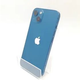 【中古】Apple SoftBank 【SIMフリー】 iPhone 13 256GB ブルー MLNM3J/A【熊本】保証期間１ヶ月【ランクC】