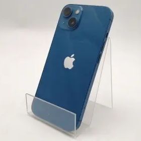 【中古】Apple 楽天モバイル 【SIMフリー】 iPhone 13 256GB ブルー MLNM3J/A【ECセンター】保証期間１ヶ月【ランクA】