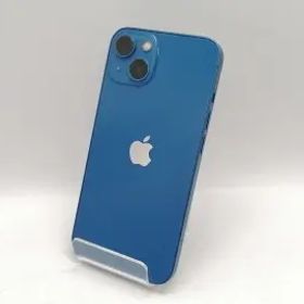 【中古】Apple docomo 【SIMフリー】 iPhone 13 256GB ブルー MLNM3J/A【高崎モントレー】保証期間１ヶ月【ランクC】