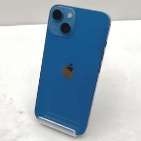 【中古】Apple SoftBank 【SIMフリー】 iPhone 13 256GB ブルー MLNM3J/A【仙台イービーンズ】保証期間１ヶ月【ランクC】