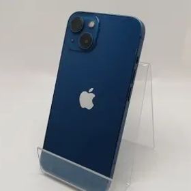 【中古】Apple docomo 【SIMフリー】 iPhone 13 256GB ブルー MLNM3J/A【津田沼】保証期間１ヶ月【ランクC】