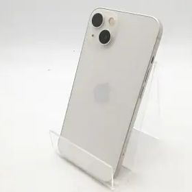 【中古】Apple au 【SIMフリー】 iPhone 13 512GB スターライト MLNP3J/A【柏】保証期間１ヶ月【ランクC】