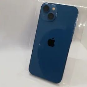 【中古】Apple au 【SIMフリー】 iPhone 13 512GB ブルー MLNT3J/A【高崎モントレー】保証期間１ヶ月【ランクB】