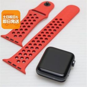 美品 Apple Watch series3 42mm GPS+Cellular セルラーモデル スペースグレイ 即日発送 Apple 中古 あすつく 土日祝発送OK