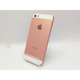 【中古】Apple au 【SIMロック解除済み】 iPhone SE （第1世代） 64GB ローズゴールド MLXQ2J/A【立川フロム中武】保証期間１ヶ月【ランクB】