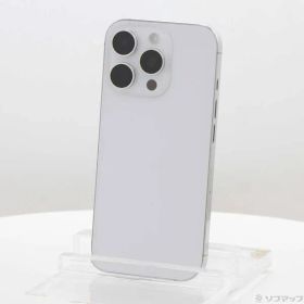 ソフマップ 〔中古品〕 iPhone16 Pro 256GB ホワイトチタニウム MYN13J／A SIMフリー【377】