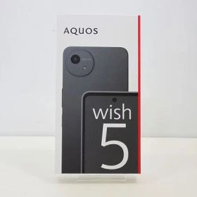 新品未使用 スマートフォン 本体 AQUOS wish5 SH-52F SHARP docomo SIMフリー 残債なし 64GB ブラック