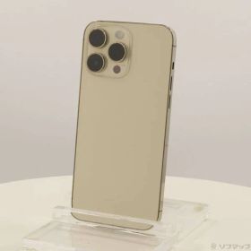 ソフマップ 〔中古品〕 iPhone14 Pro Max 1TB ゴールド MQ9M3J／A SIMフリー【377】