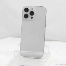 ソフマップ 〔中古品〕 iPhone15 Pro Max 256GB ホワイトチタニウム NU6Q3J／A SIMフリー【377】