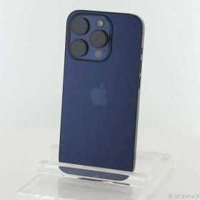ソフマップ 〔中古品〕 iPhone15 Pro 256GB ブルーチタニウム MTUG3J／A SIMフリー【198】