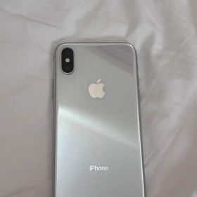 iPhone X シルバー 本体のみ バッテリー最大容量82%