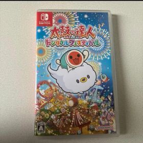 ほぼ新品 太鼓の達人 ドンダフルフェスティバル Switch ソフト