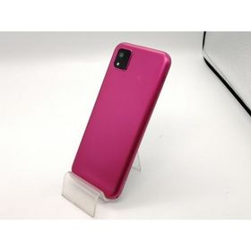 【中古】KYOCERA ymobile 【SIMフリー】 かんたんスマホ3 4GB 64GB A205KC マゼンタ【大須アメ横】保証期間１ヶ月【ランクA】