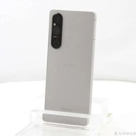 ソフマップ 〔中古品〕 Xperia 1 V 256GB プラチナシルバー SO-51D docomo SIMフリー【198】