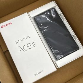 ★未使用★ Xperia ACE II SO-41B ブラック スマホ