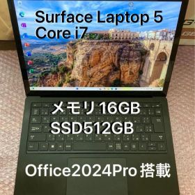 Surface Laptop5 i7-1265U 16GB 512GB